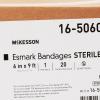 McKesson Esmark Bandages, Sterile, Compression, 4 in x 3 yd, 1 Count, 20 Packs, 20 Total(6 Inch X 3 Yard ( 20 ct))