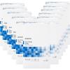 McKesson Eye Pads, Sterile, Oval, Non-Adherent, 1 5/8 in x 2 5/8 in, 50 Count, 12 Packs, 600 Total