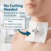 McKesson High Absorbency Split Gauze Sponges 4×4 Inch (50 Sponges, 25 Packs of 2) – 6-Ply Sterile Tracheostomy & Tube Dressings – Pre-Cut Slit for Drainage & Catheters – 2 per Pack(2 X 2 Inch ( 1400 ct))