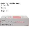 McKesson Hydrocellular Foam Dressing with Acrylic Adhesive, Wound Care Bandage – 3 x 3 in, 10 Count, 10 Packs, 100 Total(6 X 6 Inch  10 Count)