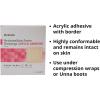 McKesson Hydrocellular Foam Dressing with Acrylic Adhesive, Wound Care Bandage – 3 x 3 in, 10 Count, 10 Packs, 100 Total(6 X 6 Inch ( 100 ct))