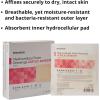 McKesson Hydrocellular Foam Dressing with Acrylic Adhesive, Wound Care Bandage – 3 x 3 in, 10 Count, 10 Packs, 100 Total(6 X 6 Inch ( 100 ct))