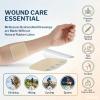 McKesson Hydrocolloid Dressing, Sacral, Thin (10 Dressings) – Self-Adhesive Sterile Bandage, Waterproof Patch for Bed Sore, Mild Burn, Blister, Acne Care – 6 in x 7 in(2 x 2 Inch)
