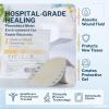 McKesson Hydrocolloid Dressing, Sacral, Thin (10 Dressings) – Self-Adhesive Sterile Bandage, Waterproof Patch for Bed Sore, Mild Burn, Blister, Acne Care – 6 in x 7 in(6 x 7 Inch)