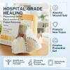 McKesson Hydrocolloid Dressing, Sterile, Sacral, Film Backing (5 Dressings) – Self-Adhesive Sterile Bandage, Waterproof Patch for Bed Sore, Mild Burn, Blister, Acne Care – 6 in x 7 in(6 x 7 Inch)