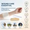 McKesson Hydrocolloid Dressings with Foam Backing, Sterile (10 Boxes, 100 Dressings Total) – Self-Adhesive Sterile Bandage, Waterproof Patch for Bed Sore, Mild Burn, Blister, Acne Care – 4 in x 4 in(6 x 6 Inch)