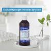 McKesson Hydrogen Peroxide 3%, 8 oz [Pack of 1] Topical Solution USP, First Aid Antiseptic, Oral Debriding Agent