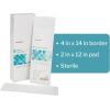 McKesson Island Dressing, Sterile, Polypropylene/Rayon, 4 in x 10 in, 25 Count, 1 Pack(4 X 14 Inch ( 100 ct))