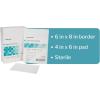 McKesson Island Dressing, Sterile, Polypropylene/Rayon, 4 in x 10 in, 25 Count, 1 Pack(6 X 8 Inch ( 100 ct))