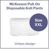 McKesson Knit Pants, Incontinence, Disposable, Recovery, Postpartum, Surgical, XL, 100 Count(2X-Large)