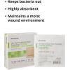 McKesson Lite Hydrocellular Foam Dressings, Sterile, Silicone Adhesive with Border, 3 in x 3 in, 10 Count, 20 Packs, 200 Total(3 X 3 Inch (10 Count))