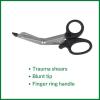 McKesson Medicut Trauma Shears, Medical Scissors, Medical Grade, Blunt Tip, 5 1/2 in, 1 Count