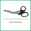 McKesson Medicut Trauma Shears, Medical Scissors, Medical Grade, Blunt Tip, 5 1/2 in, 1 Count
