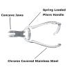 McKesson Nail Nipper – Professional Stainless Steel Pliers, Cuticle Trimmer Nail Care Tool – 4 1/2 in, 1 Count