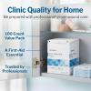 McKesson Non-Adherent Pads for Wounds, 2×3 Inch, 100 Count, Sterile Non-Stick Wound Dressing, Highly Absorbent, Painless Removal, Individually Wrapped(3×4 Inch)