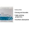 McKesson Non-Woven Sponges, Sterile, 4-Ply, High Absorbency, Polyester/Rayon (2 X 2 Inch (3000 Count))(4 X 4 Inch (1200 Count))