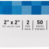 McKesson Non-Woven Sponges, Sterile, 4-Ply, Polyester/Rayon, 2 in x 2 in, 2 per Pack, 1500 Packs, 3000 Total(2×2 Inch (100 Count))