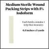 McKesson Packing Strip, Sterile, Iodoform (Medium (1 Count))(1 Count (Pack of 1))