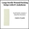 McKesson Packing Strip, Sterile, Iodoform (Medium (1 Count))(1 Inch x 5 yards Iodoform (1 Count))