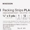 McKesson Packing Strip, Sterile, Iodoform (Medium (1 Count))(1/4 Inch x 5 yards Plain (1 Count))