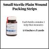 McKesson Packing Strip, Sterile, Iodoform (Medium (1 Count))(1/4 Inch x 5 yards Plain (1 Count))
