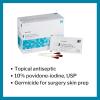McKesson Povidone Iodine 10% Swabs Stick [75 Sticks], Sterile Swabsticks, Topical Pre-Surgical and First Aid, 3 Per Pack, 25 Packs((75 ct))