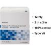 McKesson Premium Woven Gauze Sponges, Sterile, 12-Ply, USP Type VII, 100% Cotton, 3 in x 3 in, 2 per Pack, 40 Packs, 80 Total