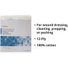 McKesson Premium Woven Gauze Sponges, Sterile, 12-Ply, USP Type VII, 100% Cotton, 4 in x 4 in, 1 per Pack, 50 Packs