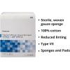 McKesson Premium Woven Gauze Sponges, Sterile, 8-Ply, USP Type VII, 100% Cotton, 2 in x 2 in, 2 per Pack, 50 Packs, 100 Total(2 X 2 Inch (3000 Count))