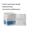 McKesson Premium Woven Gauze Sponges, Sterile, 8-Ply, USP Type VII, 100% Cotton, 4 in x 4 in, 2 per Pack, 50 Packs, 100 Total(1200)