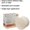 McKesson Spandagrip Tubular Bandage, Elastic Support with Compression – for Large Thighs, Size G, 4 1/2 in x 11 yd, 1 Count, 12 Packs, 12 Total(Size G (12 Count))