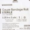 McKesson Sterile Gauze Roll Bandages, 6-ply Premium Medical Supplies & First Aid Supplies, Bandage Wrap Vet Wrap, 96 Pack, 3.4 in x 3.6 Yards(2.25″ x 3 yd (96 Count))