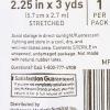 McKesson Sterile Gauze Roll Bandages, 6-ply Premium Medical Supplies & First Aid Supplies, Bandage Wrap Vet Wrap, 96 Pack, 3.4 in x 3.6 Yards(2.25″ x 3 yd (96 Count))