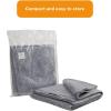 McKesson Stretcher Blanket, Disposable, 100% Polyester, Grey, 40 in x 80 in, 1 Count(40 In X 80 In)