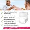 McKesson Super Adult Incontinence Underwear, [22 Count], Moderate Absorbency, Small, 20-34 in. Unisex Bladder Leak Protection, Pull-On Style with Tear-Away Sides, Postpartum and Incontinence Support(Large)