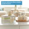 McKesson Surgical Tape, Non-Sterile, Transparent Plastic/Silicone, 2 in x 5 1/2 yd, 6 Rolls, 1 Pack