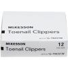 McKesson Toenail Clippers with File – Steel Nail Clippers with Thumb Squeeze Lever, 120 Count