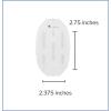 McKesson Transparent Film Dressing, Sterile, Frame Delivery, 2 3/8 in x 2 3/4 in, 100 Count, 1 Pack(2.38 x 2.75 Inch (400 Count))