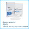 McKesson Transparent Film Dressing, Sterile, Frame Delivery, 2 3/8 in x 2 3/4 in, 100 Count, 1 Pack(4 x 4.75 Inch (200 Count))