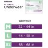 McKesson Ultimate Adult Incontinence Underwear, [20 Count], Medium, 32-44 in. Maximum Absorbency, Unisex Bladder Leak Protection, Pull-On Style with Tear-Away Sides, for Postpartum and Incontinence(Large (72 Count))