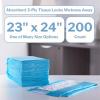 McKesson Underpads Disposable Bed Pads 17″ x 24″ [150 Count], Hospital Procedure Underpads, Medical Incontinence Chux Pads for Adults, Elderly, and Baby, Pee Pads(23 W X 24 L Inch  200 Count)
