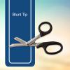 McKesson Utility Scissors/Shears, Office Grade, Stainless Steel/Plastic, Blunt Tip, 7 1/4 in, 10 Count