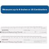 McKesson Wound Measuring Guide Ruler, Non-Sterile, Paper, 6 in, 50 Count, 12 Packs, 600 Total