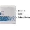 McKesson Woven Gauze Sponges, Sterile, 12-Ply, 100% Cotton, (4 X 4 Inch (50 ct))(4 X 4 Inch (1200 ct))