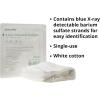 McKesson X-Ray Detectable Sponge, Sterile, 16-Ply, 4 in x 8 in, 10 per Pack, 80 Packs, 800 Total