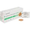 McKesson Adhesive Bandages, Sterile, Fabric Spot, 1 in, 100 Count, 4 Packs, 400 Total(Tan)