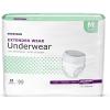 McKesson Extended Wear Adult Incontinence Underwear. Maximum Absorbency, Unisex Bladder Leak Protection, Pull-On Style with Tear-Away Sides (Medium, 16, Count)(Medium)
