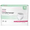 McKesson Super Adult Incontinence Underwear, [22 Count], Moderate Absorbency, Small, 20-34 in. Unisex Bladder Leak Protection, Pull-On Style with Tear-Away Sides, Postpartum and Incontinence Support(Medium)