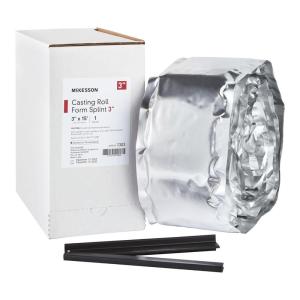 McKesson Casting Roll Form Splints, Fiberglass, White, 3 in x 15 ft, 1 Count, 2 Packs, 2 Total(1)