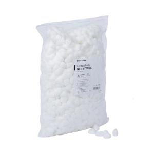 McKesson Cotton Balls [2000 Count] Bulk, 100% Pure Cotton Balls for Face, Nail Polish Remover, Makeup, Medium(Medium (4000 Count))